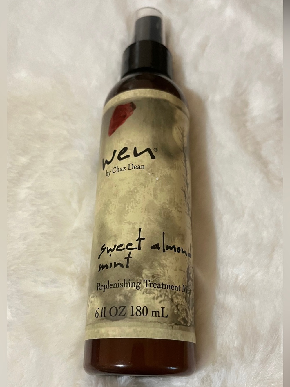 WEN BY CHAZ DEAN Sweet Almond Mint Hair Replenishing Mist New Full